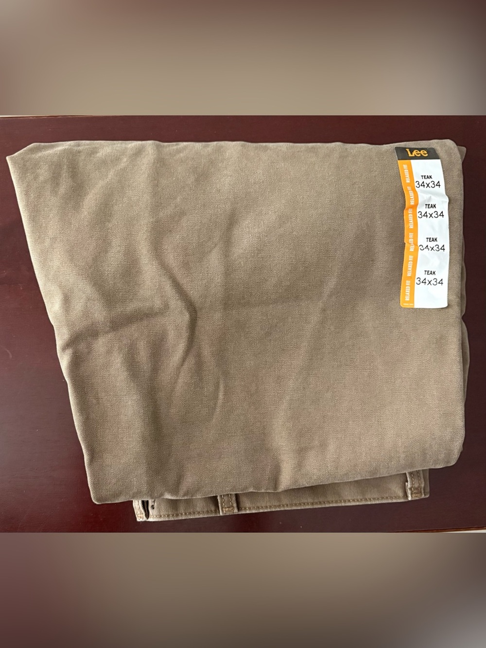NWT- Lee’s LEGENDARY RELAXED FIT FLANNEL AND FLEECE LINED JEAN - Picture 4 of 5